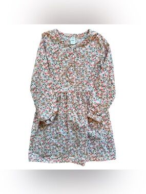 Girl’s Carter's Floral Long Sleeve Dress